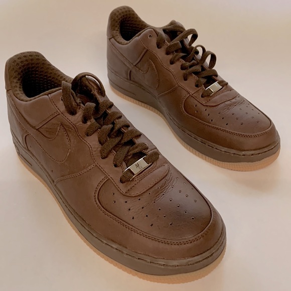 *HP* Air Force 1 Premium chocolate leather Color(315180-221) - Picture 7 of 12